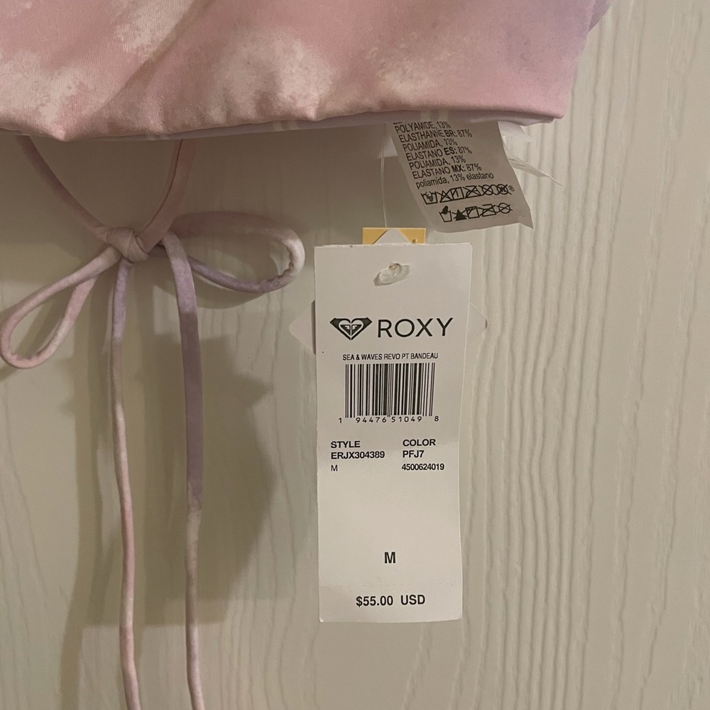 New Roxy Bikini Top REVERSIBLE - Picture 6 of 8